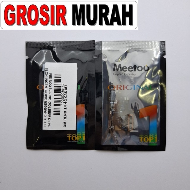 Flexi Charger Redmi Note 14 4G Meetoo con SIM & Mic
