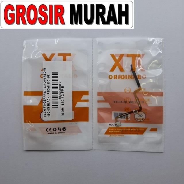 Flexi Fingerprint Redmi 15C 4G 5G Black