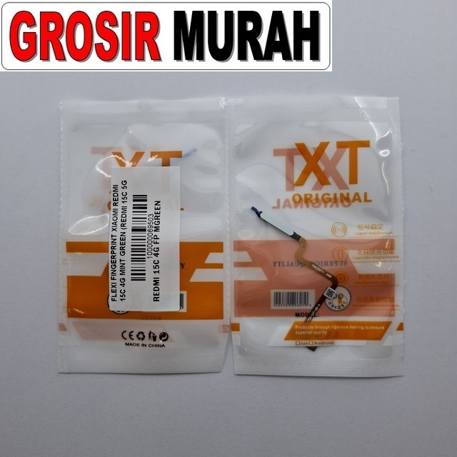 Flexi Fingerprint Redmi 15C 4G 5G Mint Green