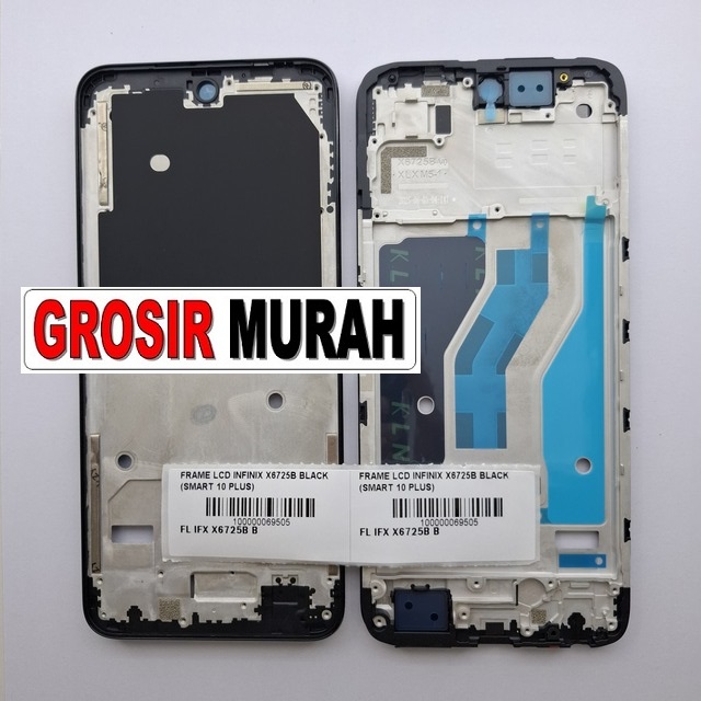 Frame LCD Infinix X6725B Smart 10 Plus Black