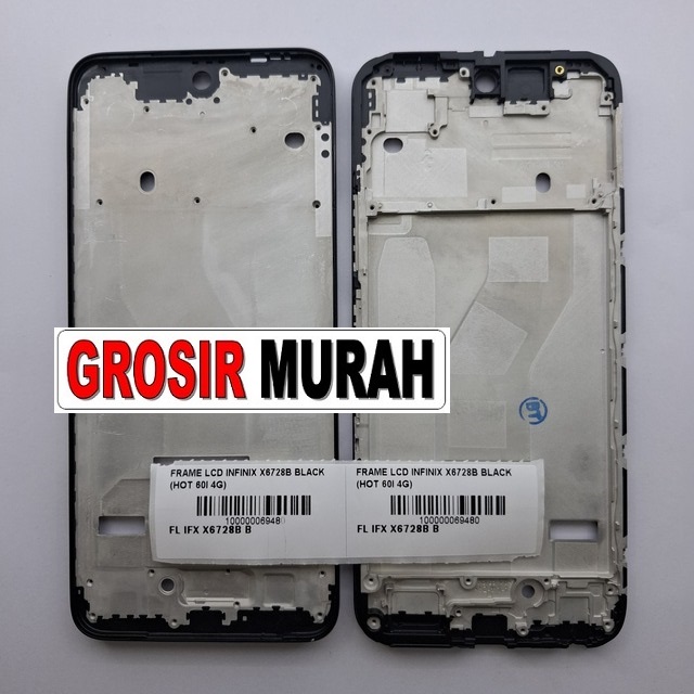 Frame LCD Infinix X6728B Hot 60I 4G Black