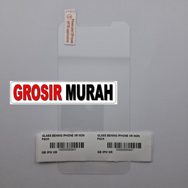 Glass Bening iPhone XR Non Pack
