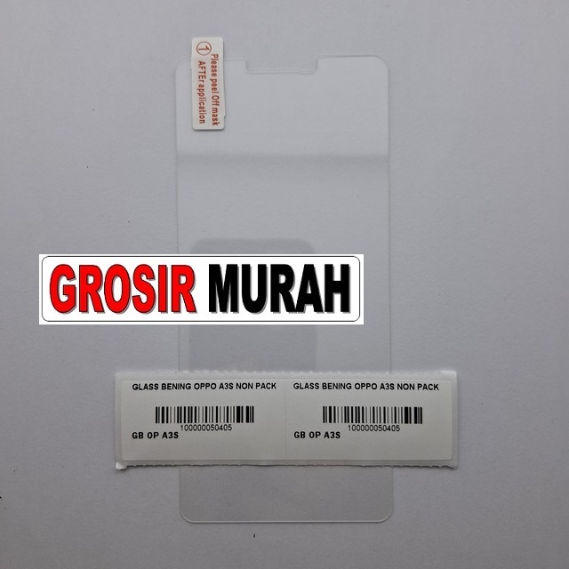 Glass Bening Oppo A3S Non Pack