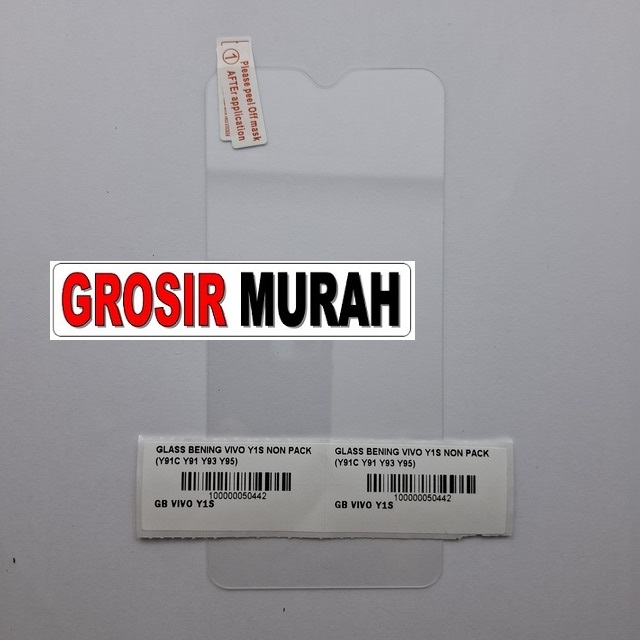 Glass Bening Vivo Y1S Y91C Y91 Y93 Y95 Non Pack