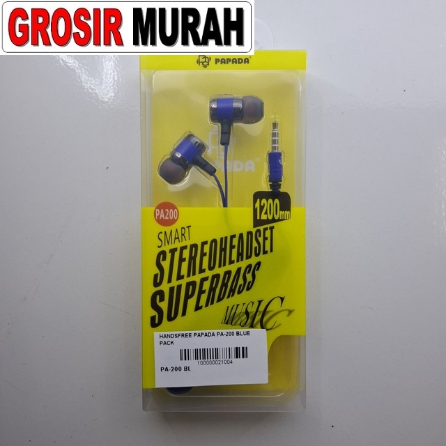 Handsfree Papada Pa-200 Blue Pack