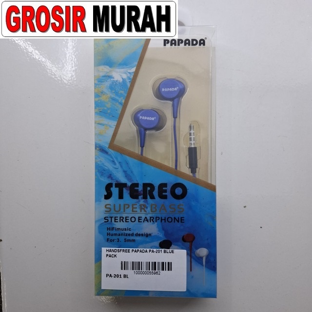 Handsfree Papada PA-201 Blue Pack