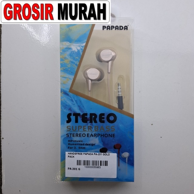 Handsfree Papada PA-201 Gold Pack