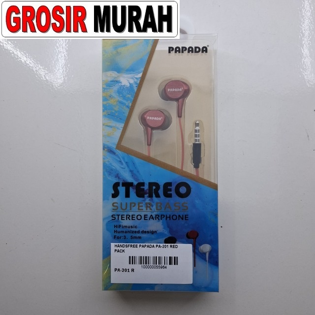 Handsfree Papada PA-201 Red Pack