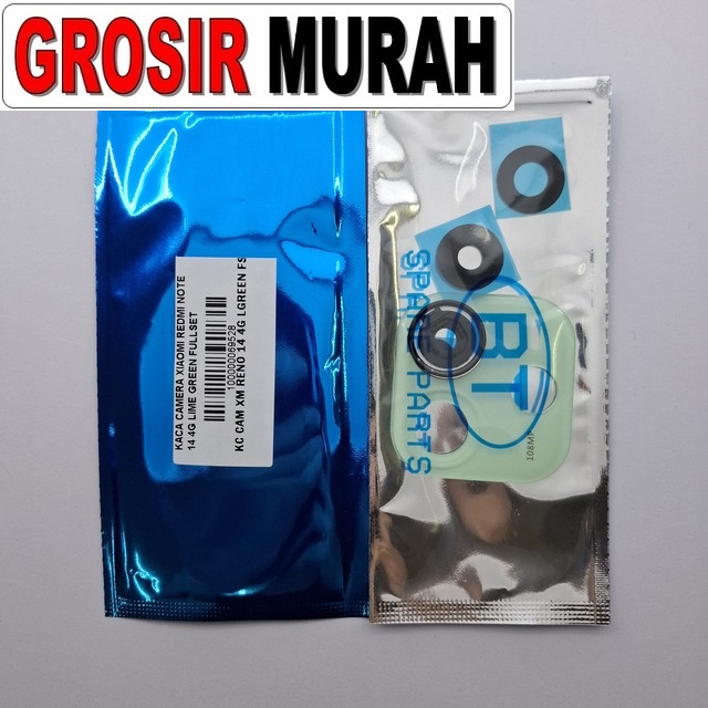 Kaca Camera Xiaomi Redmi Note 14 4G Lime Green Fullset