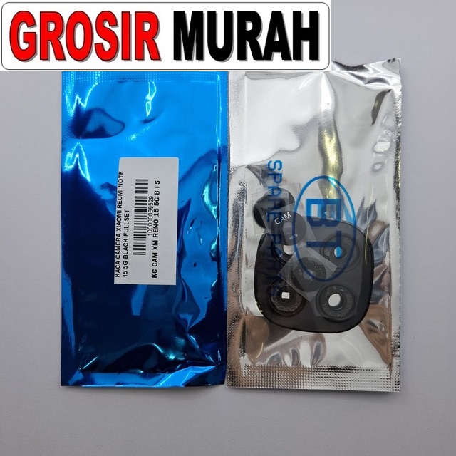 Kaca Camera Xiaomi Redmi Note 15 5G Black Fullset