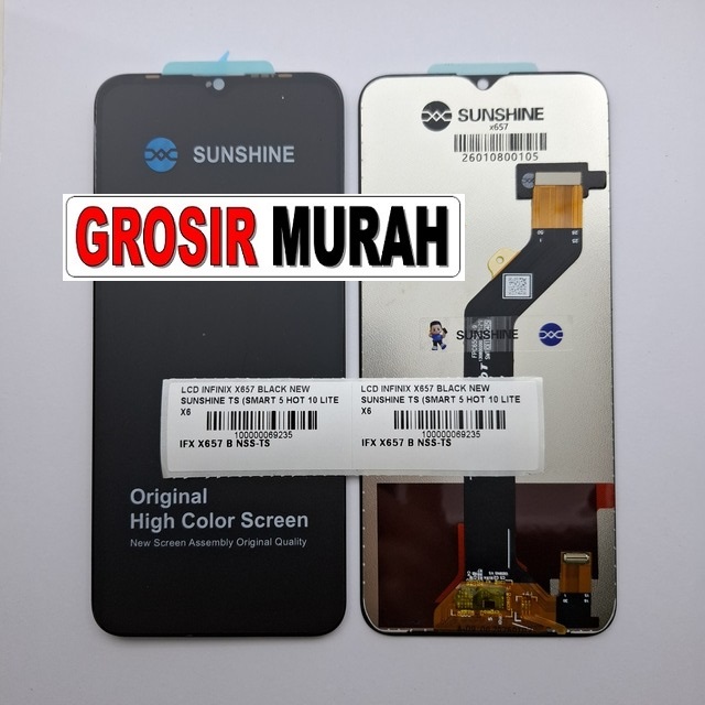 LCD Infinix X657 New Sunshine Smart 5 Hot 10 Lite X657B