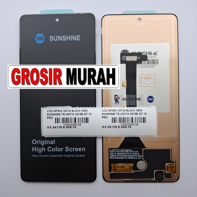 LCD Infinix X6739 New Sunshine X6710 X678B GT 10 Pro Note 30 Pro Camon 20 Pro 20S Pro