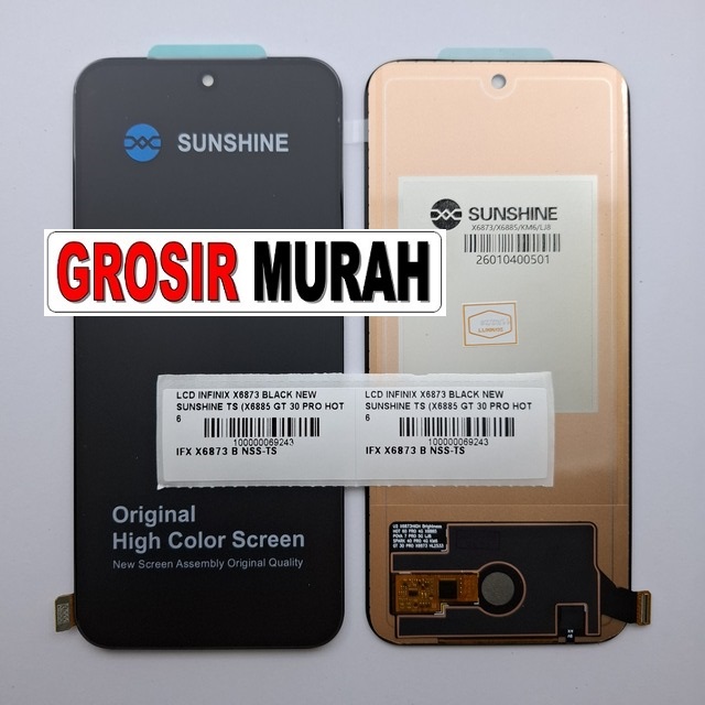 LCD Infinix X6873 New Sunshine X6885 GT 30 Pro Hot 60 Pro Spark 40 Pro