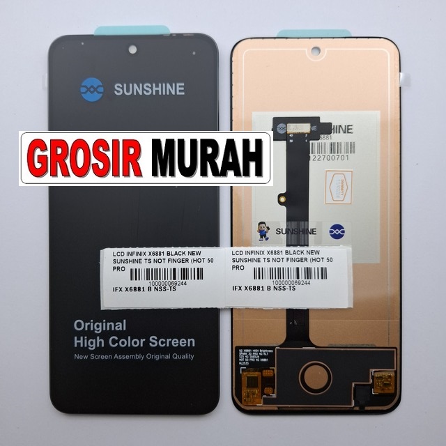 LCD Infinix X6881 New Sunshine Hot 50 Pro 4G Itel S25 Tecno Spark 30 Pro