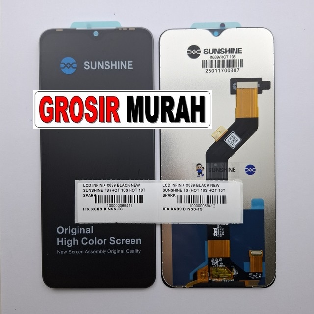 LCD Infinix X689 New Sunshine Hot 10S Hot 10T Spark 7P X6823 X689C Smart 6 Plus