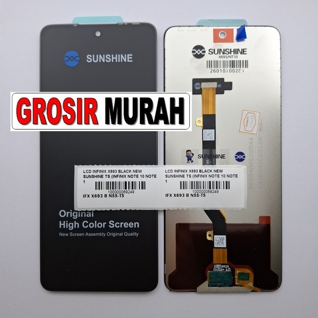 LCD Infinix X693 New Sunshine Black Note 10 Note 11 Pro Note 11S X697 X698