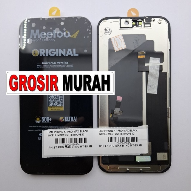 LCD iPhone 17 Pro Max Incell Meetoo Move IC Black