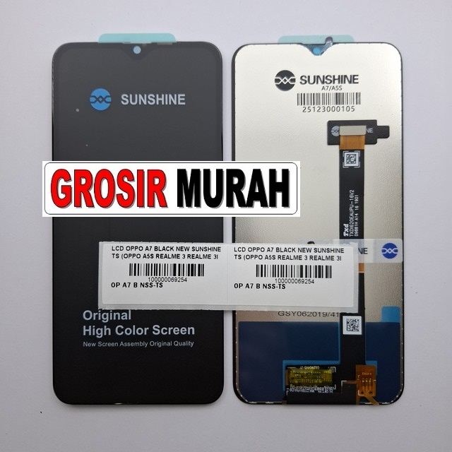 LCD Oppo A7 New Sunshine Black Oppo A5S Realme 3 Realme 3I Oppo A12 2020 A15 A11K