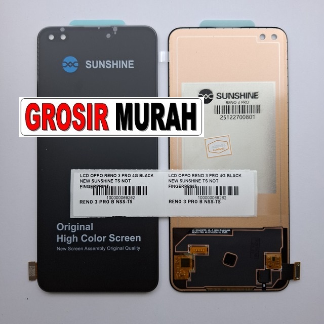 LCD Oppo Reno 3 Pro 4G New Sunshine Black