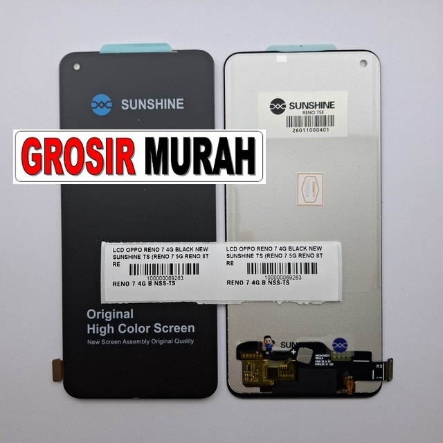 LCD Oppo Reno 7 4G New Sunshine Reno 7 5G Reno 8T Reno 8 4G 5G 8T A78 Realme 9 10 11 4G