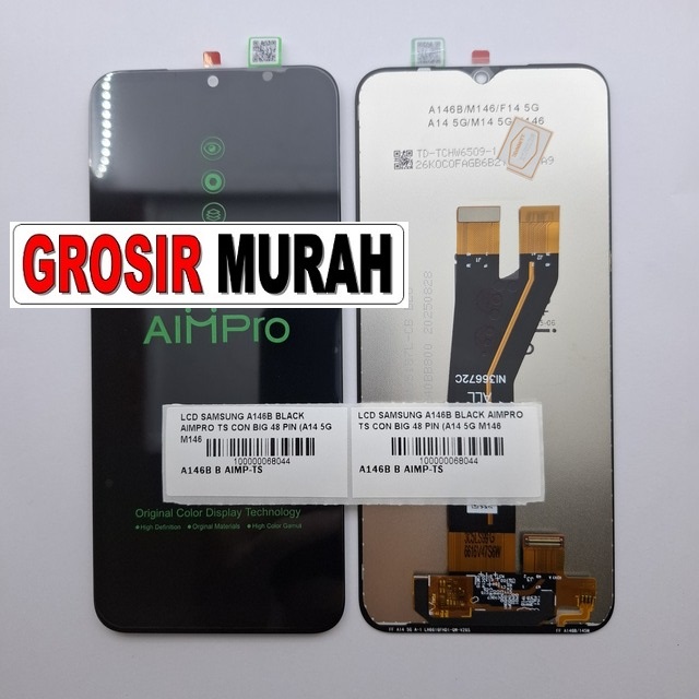 LCD Samsung A146B Aimpro A14 5G M146 E146 M14 5G F14 5G Black