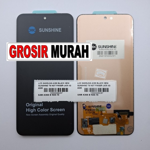 LCD Samsung A366 New Sunshine Black A36 5G A566 A56 5G