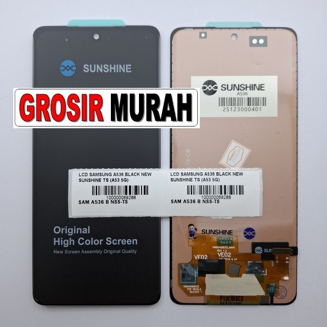 LCD Samsung A536 New Sunshine Black A53 5G