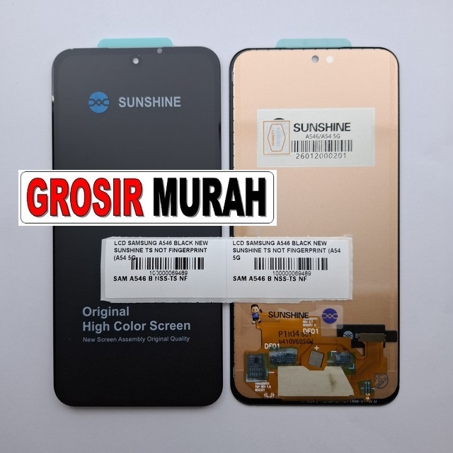 LCD Samsung A546 New Sunshine A54 5G Black (Not Fingerprint)