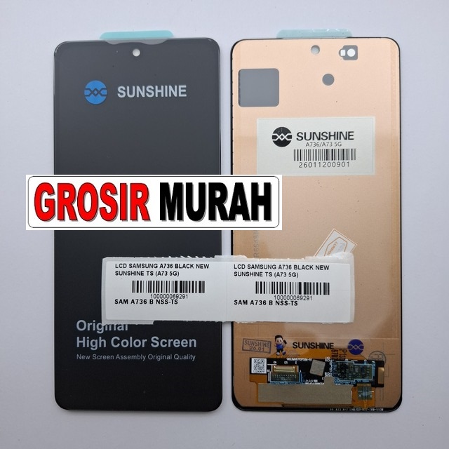 LCD Samsung A736 New Sunshine Black A73 5G