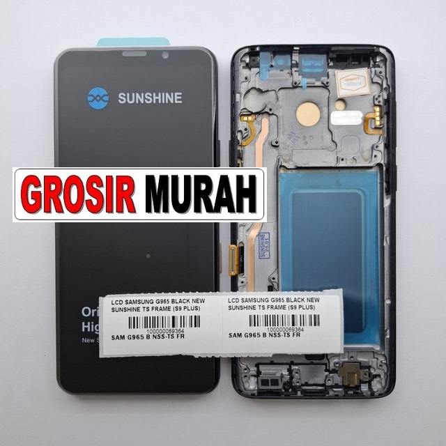 LCD Samsung G965 New Sunshine Frame S9 Plus Black