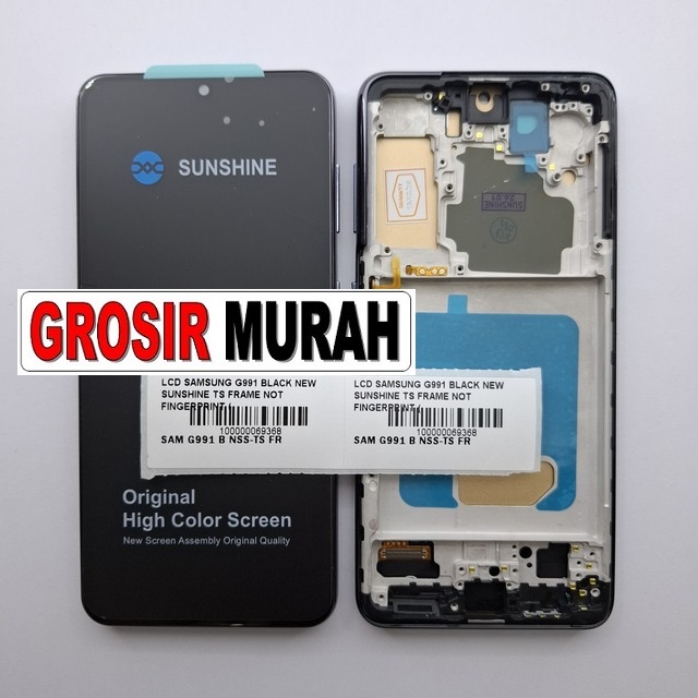 LCD Samsung G991 New Sunshine Frame S21 5G Black