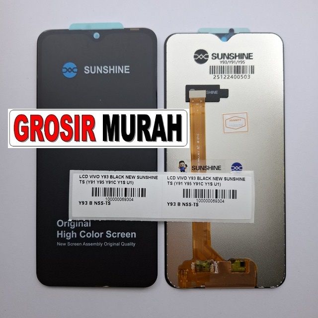 LCD Vivo Y93 New Sunshine Black Y91 Y95 Y91C Y1S U1