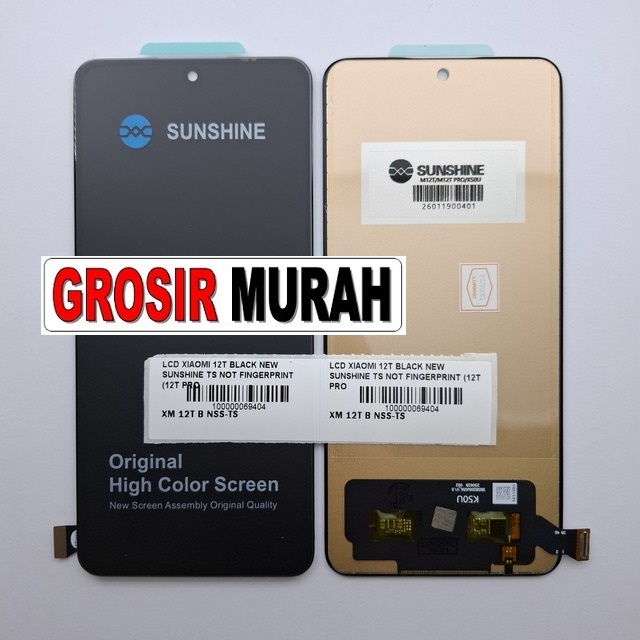 LCD Xiaomi 12T New Sunshine 12T Pro K50 Ultra Black