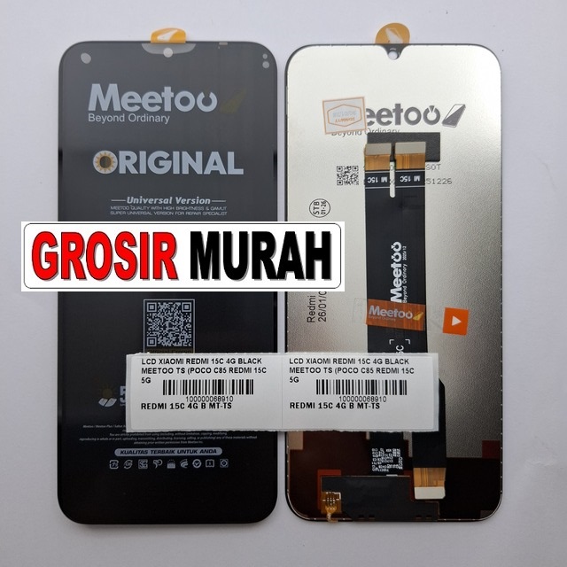 LCD Redmi 15C 4G Meetoo Poco C85 Redmi 15C 5G Black