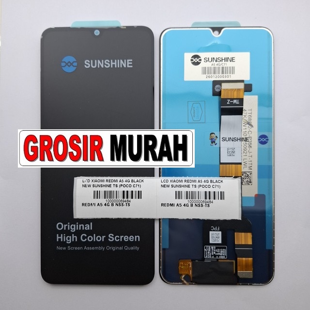 LCD Redmi A5 4G New Sunshine Black Poco C71