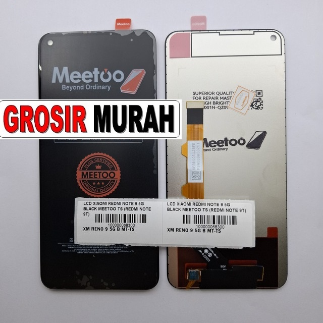 LCD Redmi Note 9 5G Meetoo Redmi Note 9T Black
