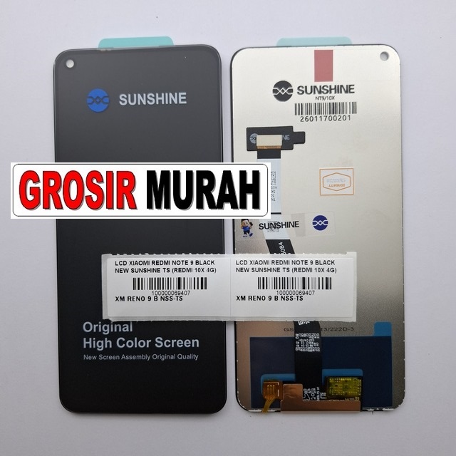 LCD Redmi Note 9 New Sunshine Redmi 10X 4G Black