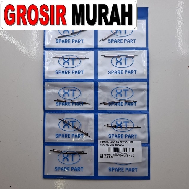 Tombol Luar On Off Volume Vivo V50 Lite 4G Gold