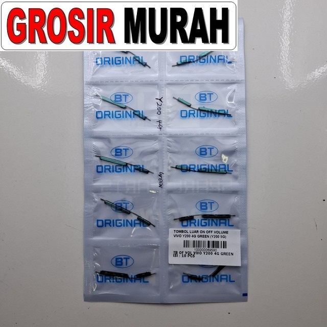 Tombol Luar On Off Volume Vivo Y200 4G Green (Y200 5G)