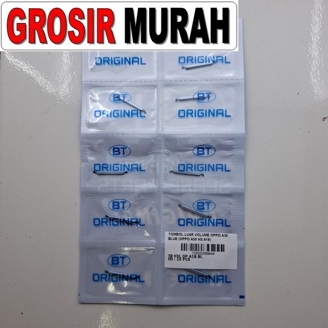 Tombol Luar Volume Oppo A38 A58 4G A18 Blue