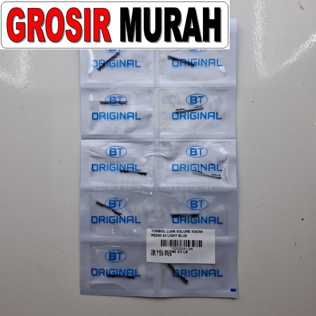 Tombol Luar Volume Xiaomi Redmi A3 Light Blue