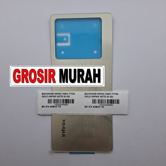 Backdoor Infinix X6853 Note 40 4G Titan Gold