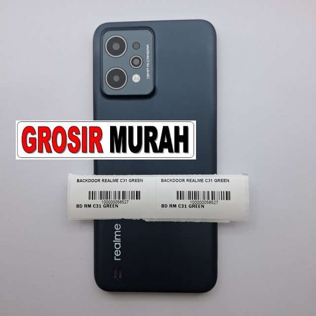 Backdoor Realme C31 Green