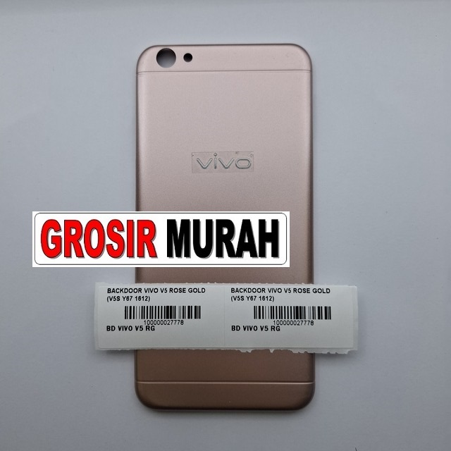 Backdoor Vivo V5 V5S Y67 1612 Rose Gold