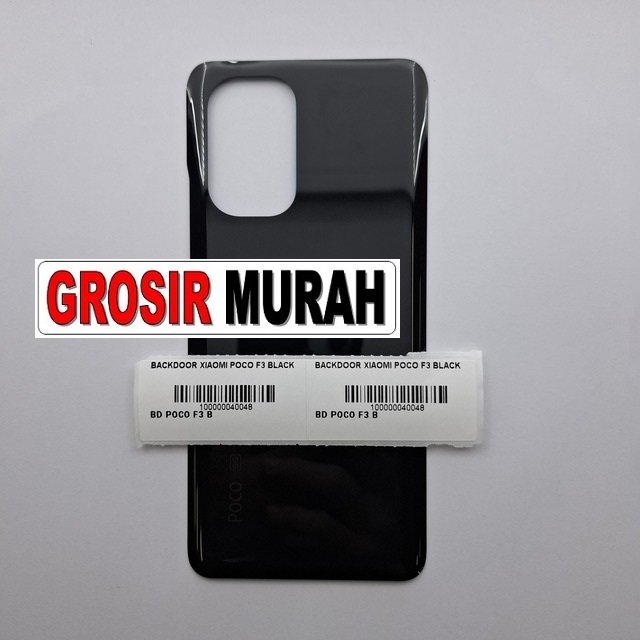 Backdoor Xiaomi Poco F3 Black