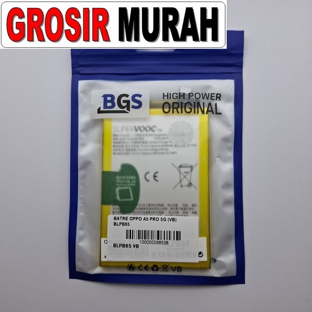 Batre Oppo A5 Pro 5G VB BLPB65