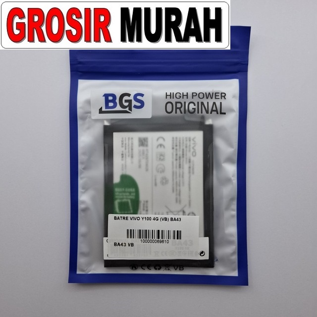Batre Vivo Y100 4G VB BA43