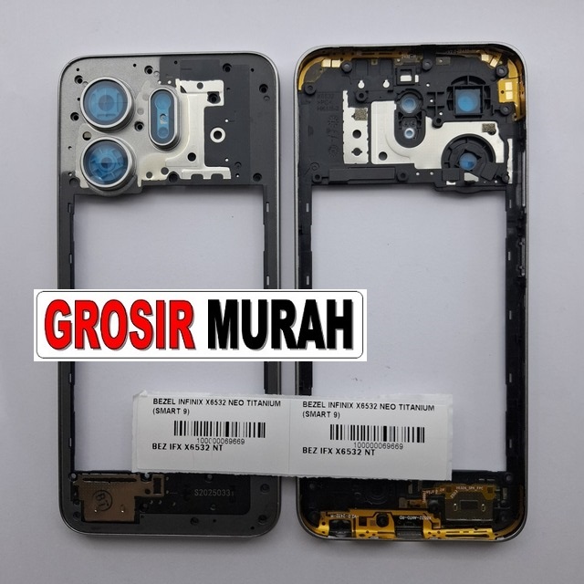 Bezel Infinix X6532 Smart 9 Neo Titanium