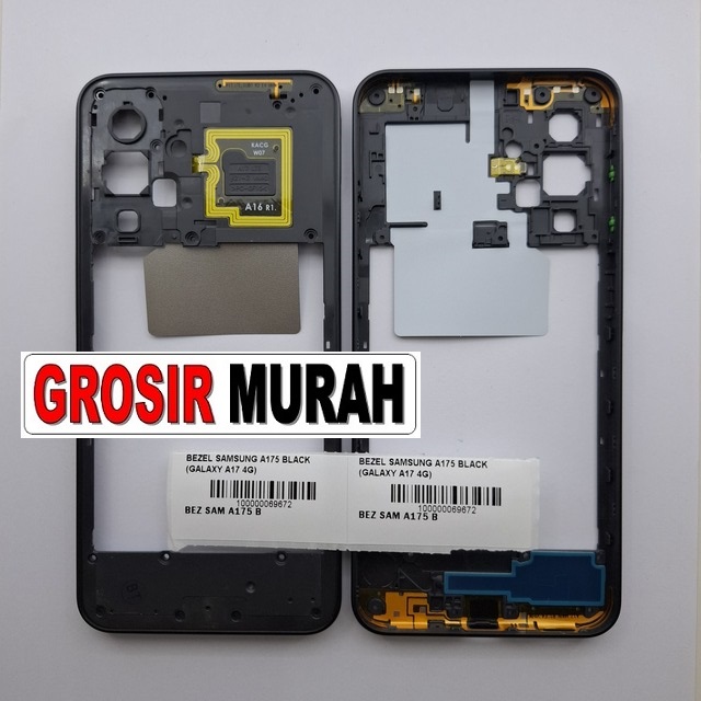 Bezel Samsung A175 Galaxy A17 4G Black
