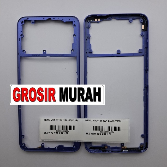 Bezel Vivo Y21 2021 Y33S Blue